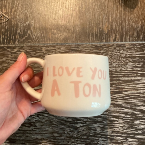 Other - Coffee Mug, “Love you a ton” outside, cute little elephant hiding inside!